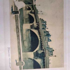 Authentic Norman Rockwell lithograph canvas